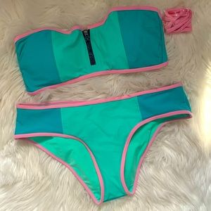 New Aerie 2 Piece Bathing Suit Large